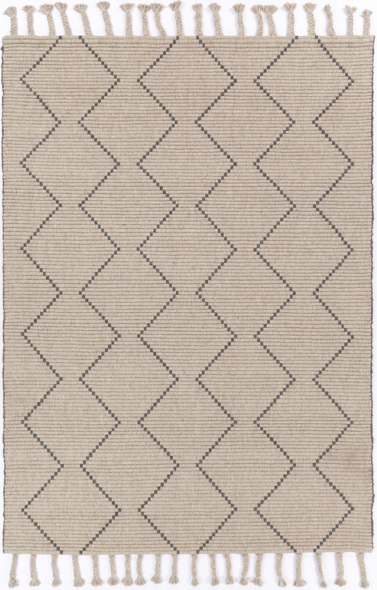 Goa Wool Blend Ash Rug