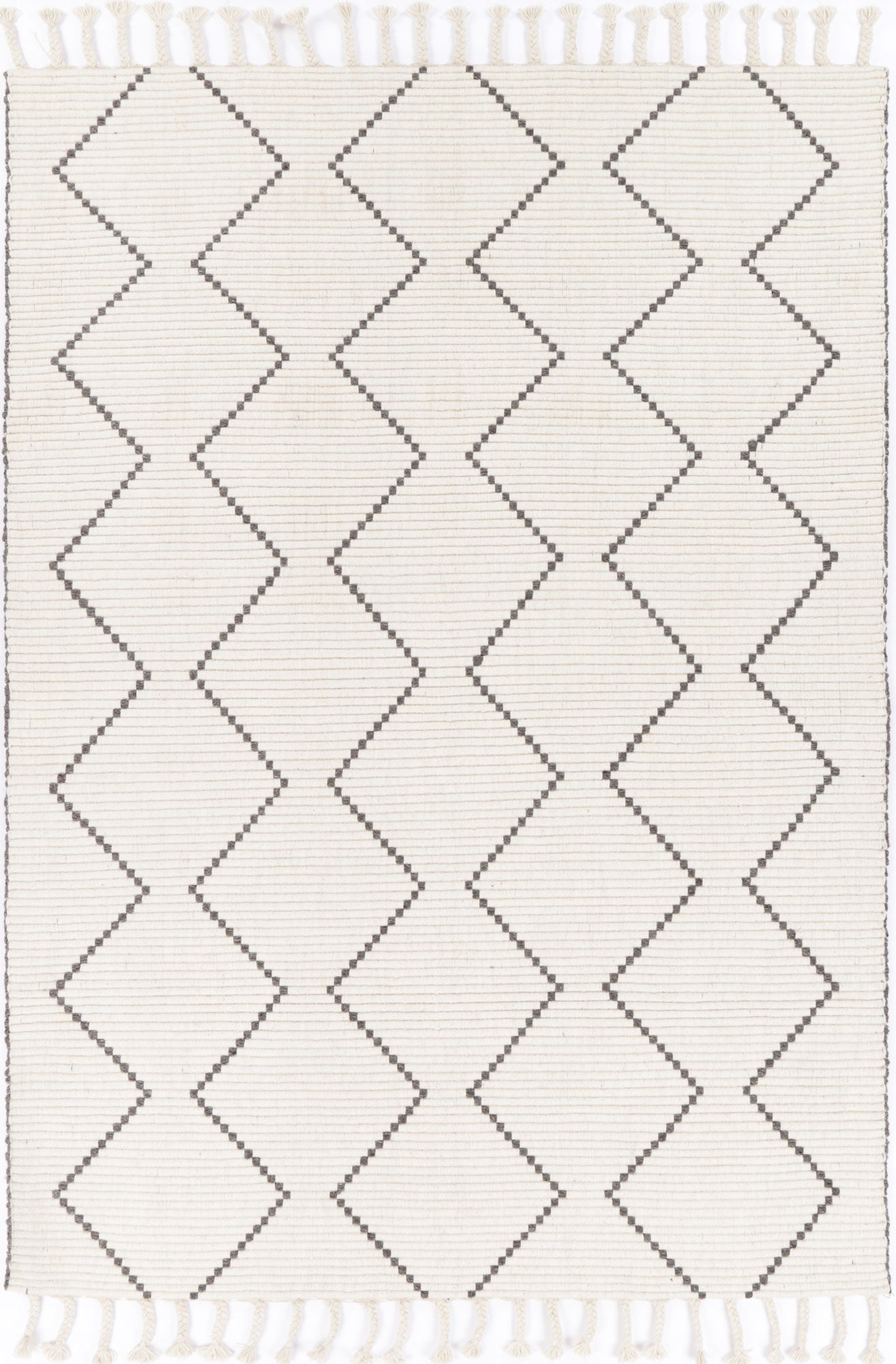 Goa Wool Blend Cream Rug