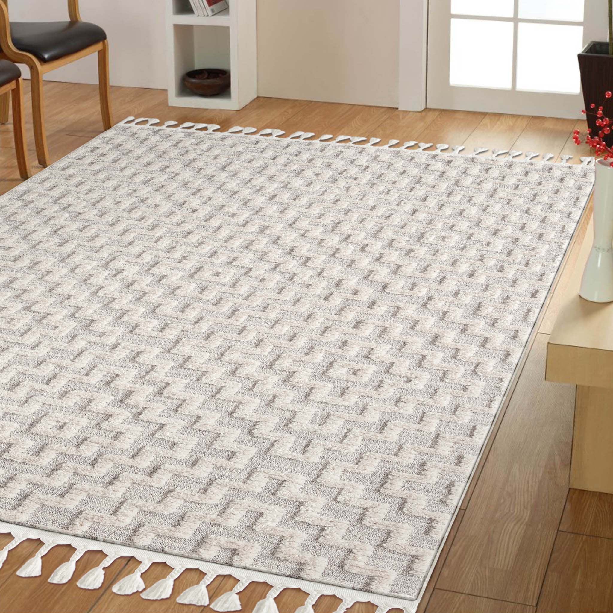 Alpine Runner Rug Alpine 3631 Lt Grey – Lifestyle Rugs