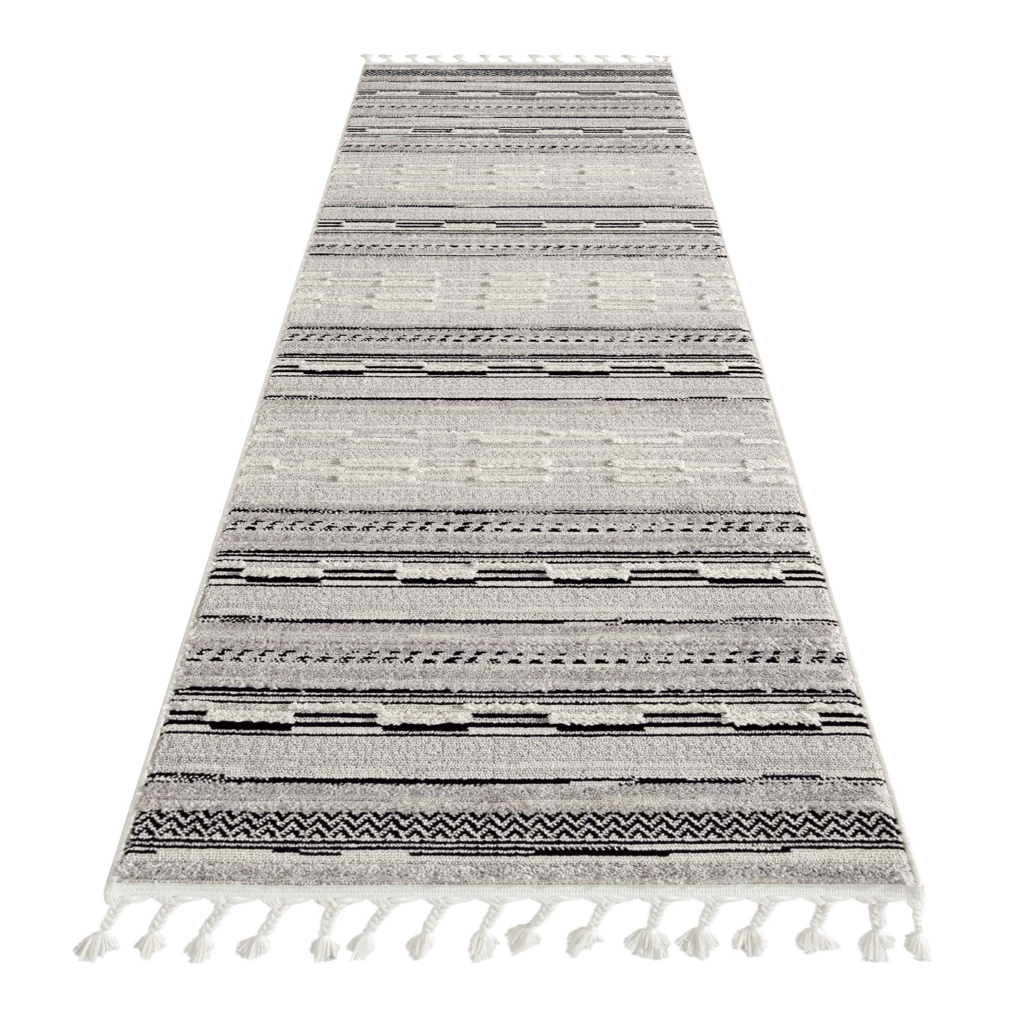 Alpine Runner Rug Alpine 3634 Grey Hallway Runner – Lifestyle Rugs