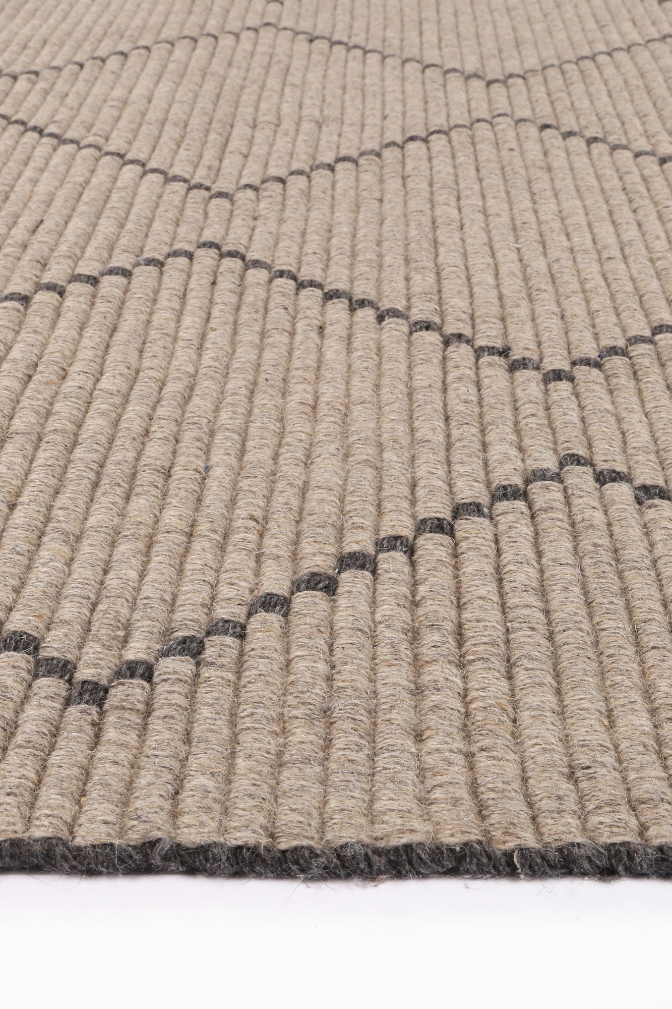 Goa Wool Blend Ash Rug