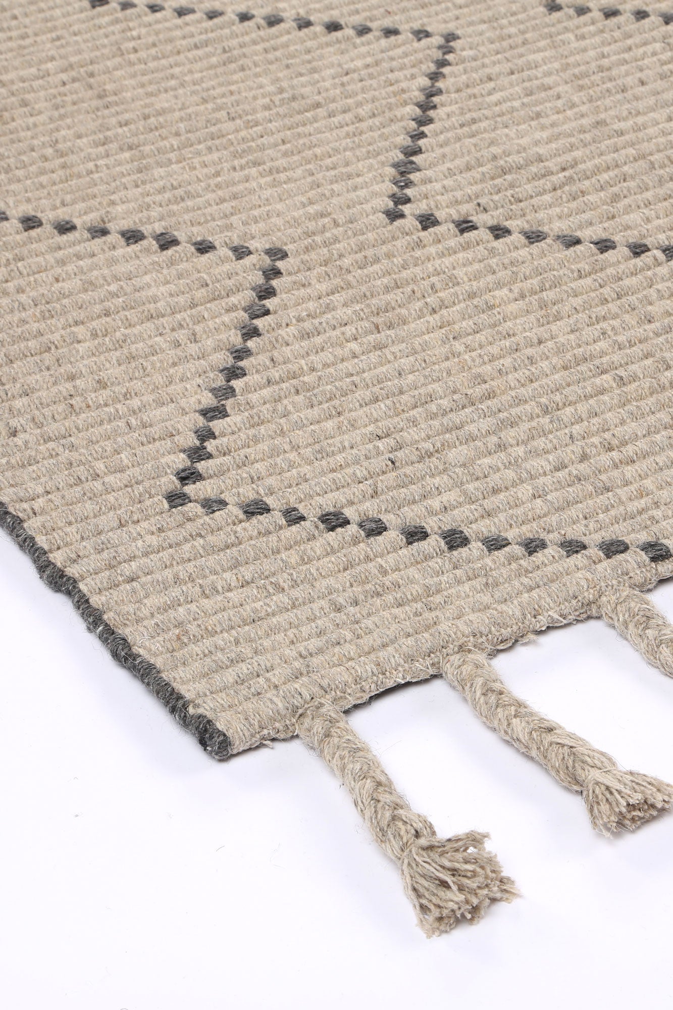 Goa Wool Blend Ash Rug