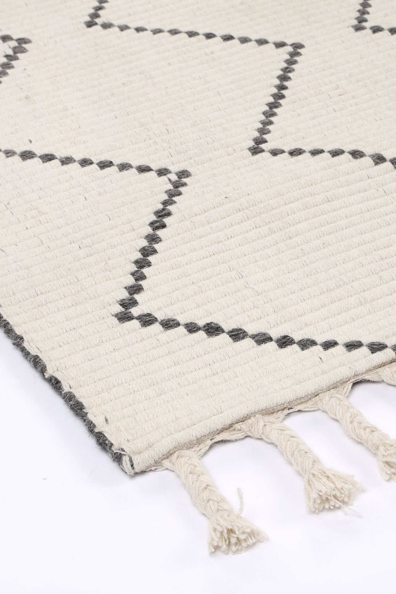 Goa Wool Blend Cream Rug