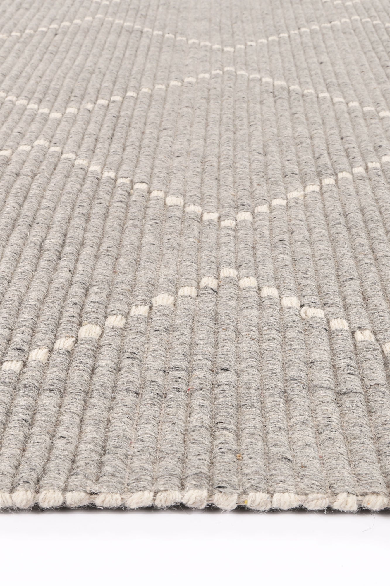 Goa Wool Blend Grey Rug