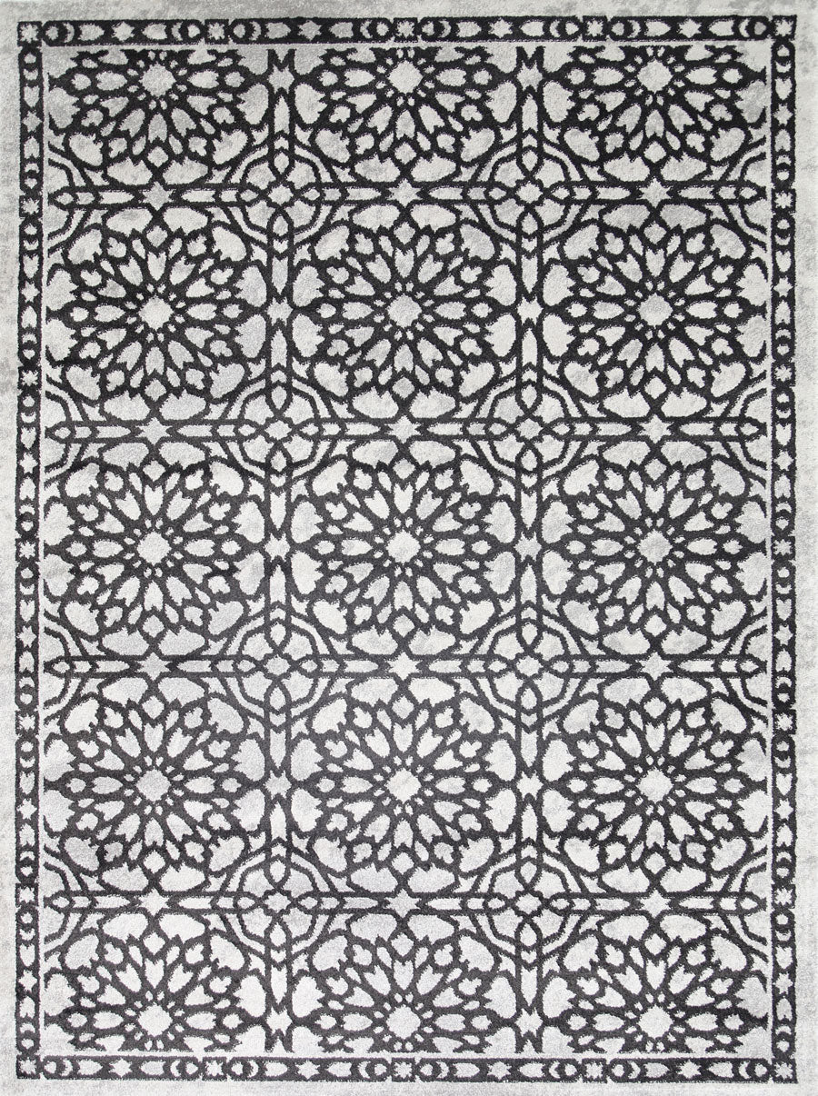 Demask Rugs Matisse Dark Grey Demask Rug – Lifestyle Rugs