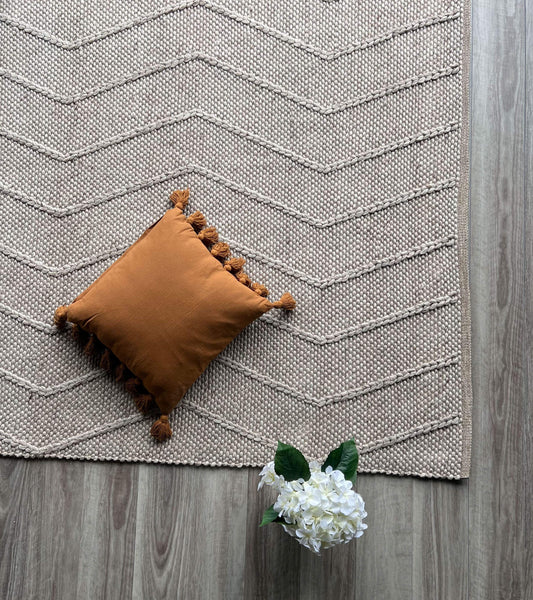 Pure Wool Ava Collection Beige