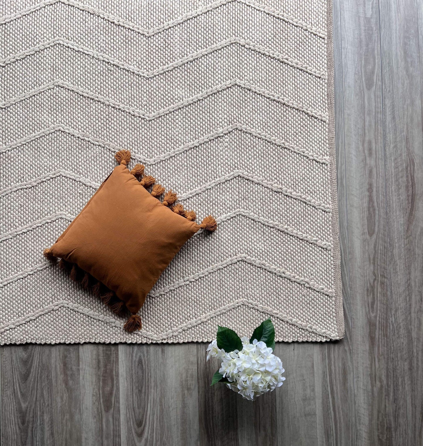 Pure Wool Ava Collection Cream