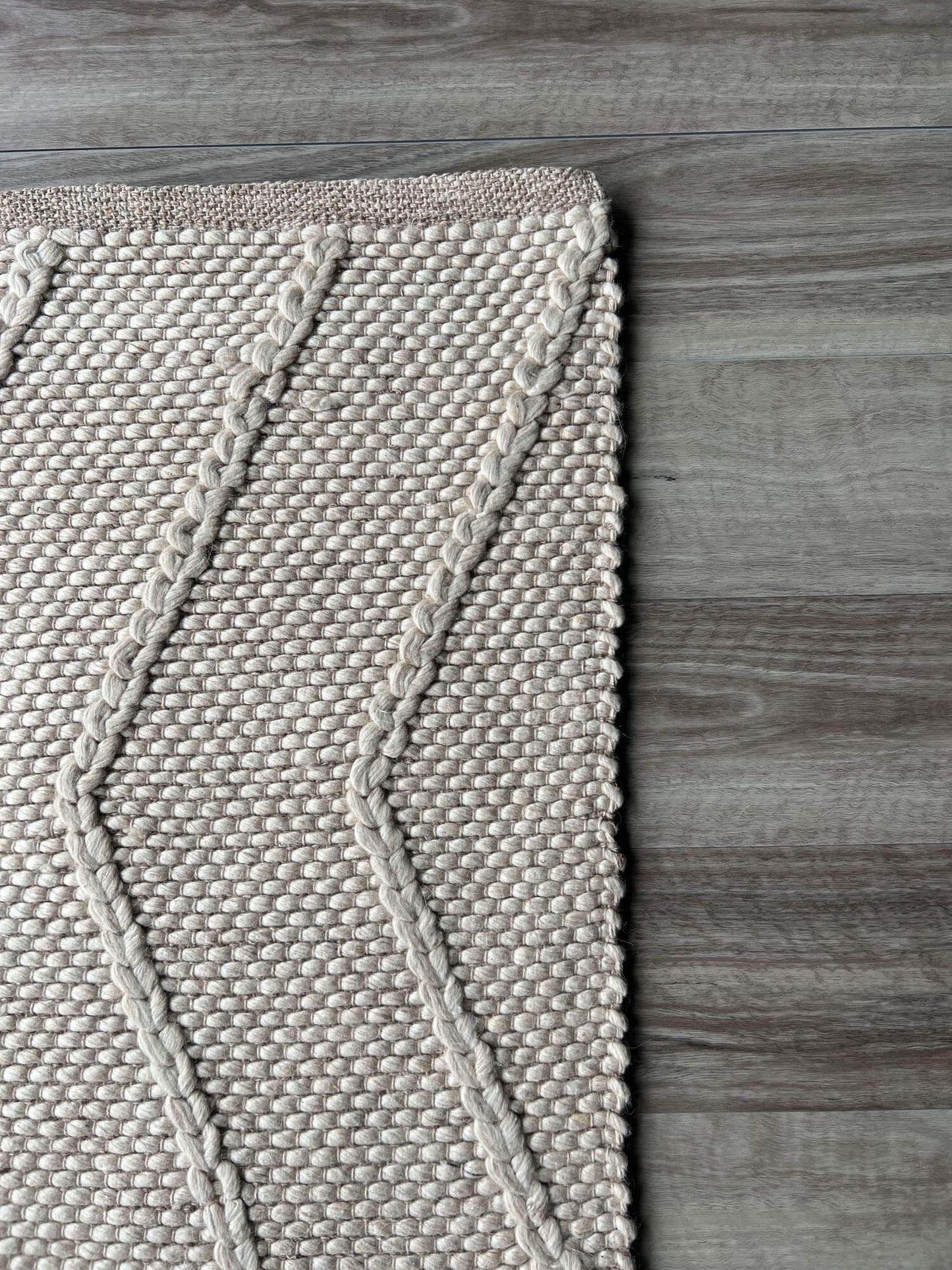 Pure Wool Ava Collection Cream