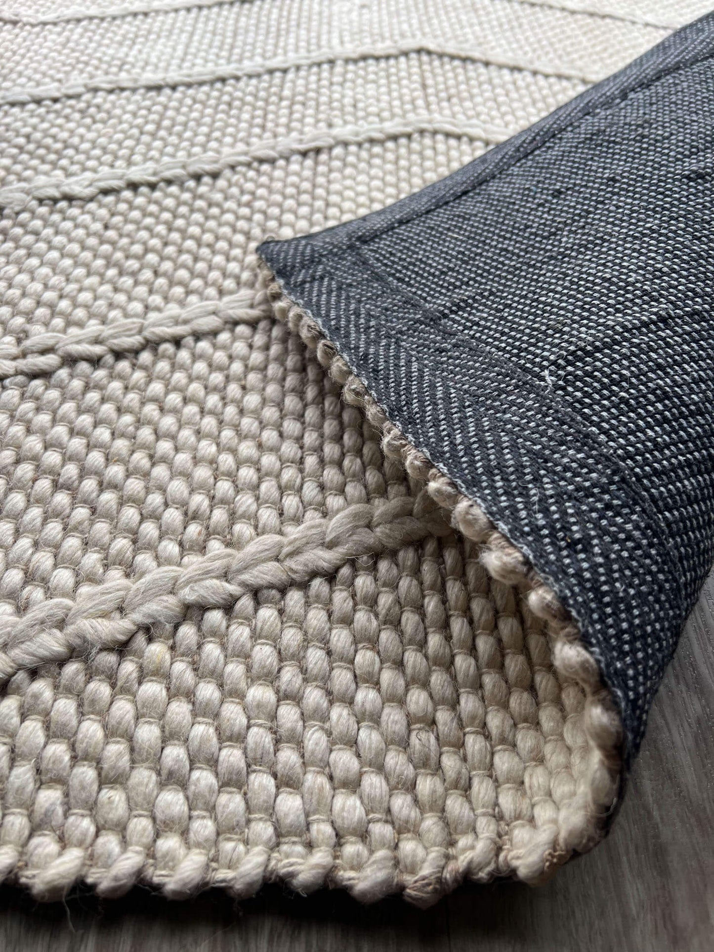 Pure Wool Ava Collection Cream